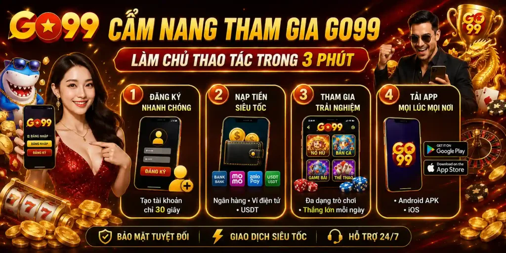 Trang Chủ GO99 19 Cẩm Nang Tham Gia GO99 trong 3 phút